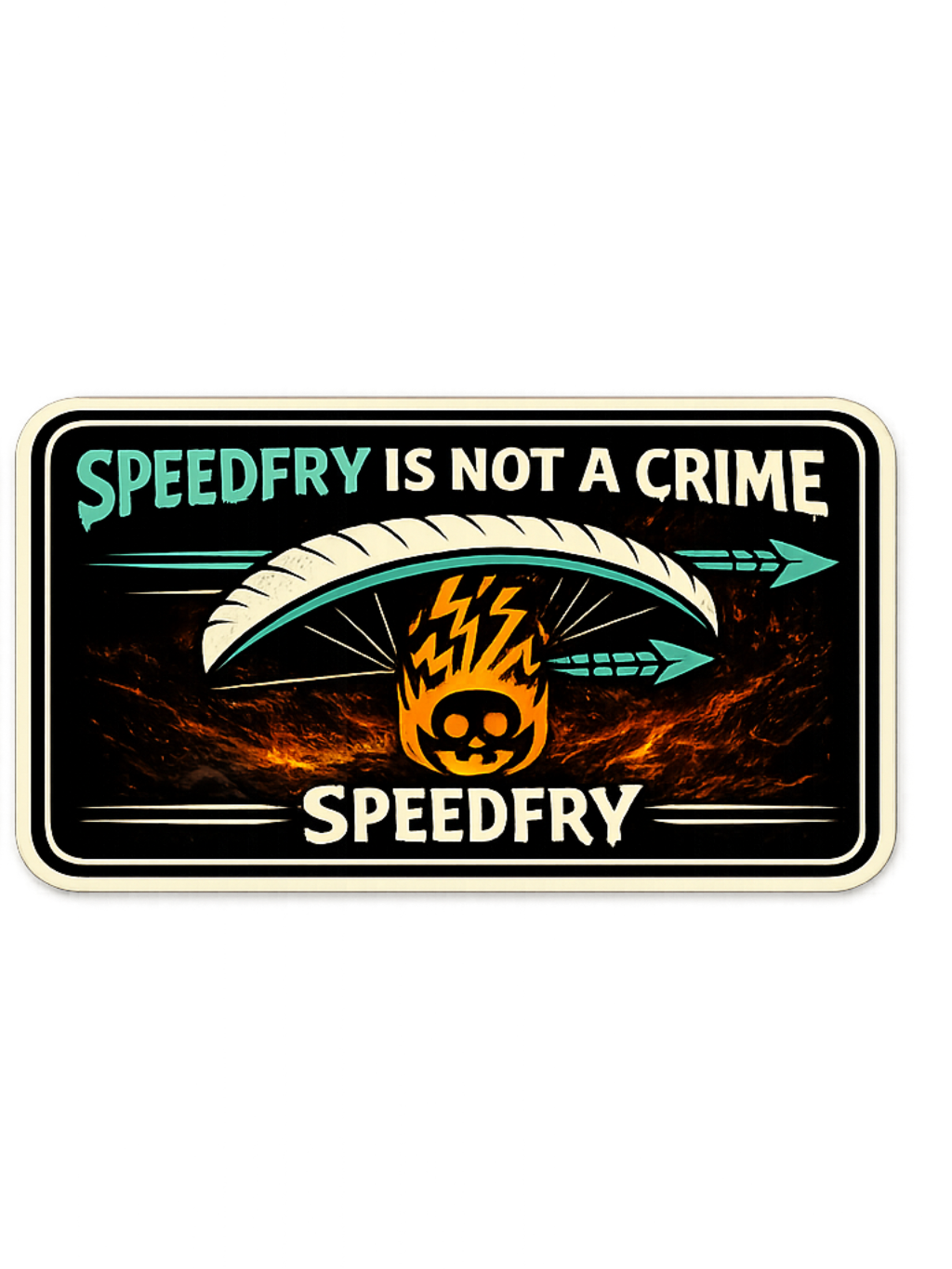Speedfry sticker
